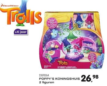 Aanbiedingen Poppy`s koningshuis - Hasbro - Geldig van 25/10/2016 tot 06/12/2016 bij Supra Bazar