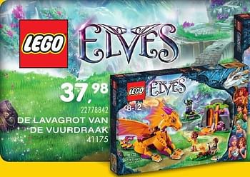 Aanbiedingen De lavagrot van de vuurdraak - Lego - Geldig van 25/10/2016 tot 06/12/2016 bij Supra Bazar