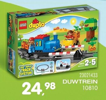 Aanbiedingen Duwtrein - Lego - Geldig van 25/10/2016 tot 06/12/2016 bij Supra Bazar