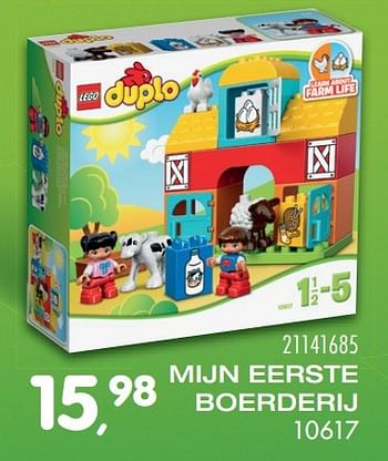 Aanbiedingen Mijn eerste boerderij - Lego - Geldig van 25/10/2016 tot 06/12/2016 bij Supra Bazar