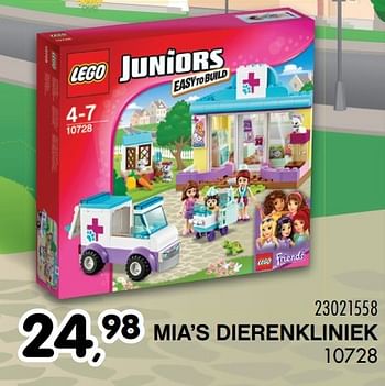 Aanbiedingen Mia`s dierenkliniek - Lego - Geldig van 25/10/2016 tot 06/12/2016 bij Supra Bazar