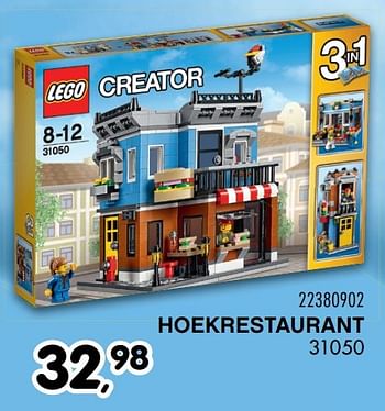 Aanbiedingen Hoekrestaurant - Lego - Geldig van 25/10/2016 tot 06/12/2016 bij Supra Bazar