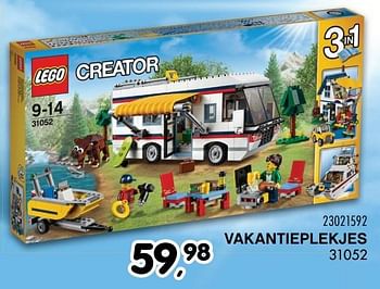 Aanbiedingen Vakantieplekjes - Lego - Geldig van 25/10/2016 tot 06/12/2016 bij Supra Bazar