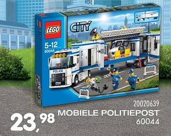 Aanbiedingen Mobiele politiepost - Lego - Geldig van 25/10/2016 tot 06/12/2016 bij Supra Bazar