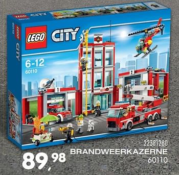 Aanbiedingen Brandweerkazerne - Lego - Geldig van 25/10/2016 tot 06/12/2016 bij Supra Bazar