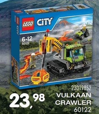 Aanbiedingen Vulkaan crawler - Lego - Geldig van 25/10/2016 tot 06/12/2016 bij Supra Bazar