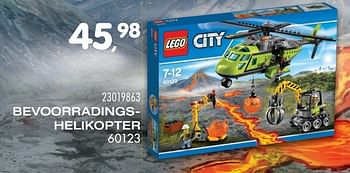 Aanbiedingen Bevoorradingshelikopter - Lego - Geldig van 25/10/2016 tot 06/12/2016 bij Supra Bazar