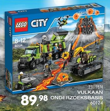 Aanbiedingen Vulkaan onderzoeksbasis - Lego - Geldig van 25/10/2016 tot 06/12/2016 bij Supra Bazar