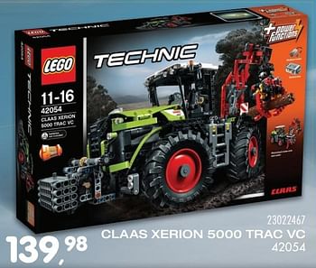 Aanbiedingen Claas xerion 5000 trac vc - Lego - Geldig van 25/10/2016 tot 06/12/2016 bij Supra Bazar