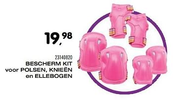 Aanbiedingen Bescherm kit voor polsen, knieën en ellebogen - Disney - Geldig van 25/10/2016 tot 06/12/2016 bij Supra Bazar