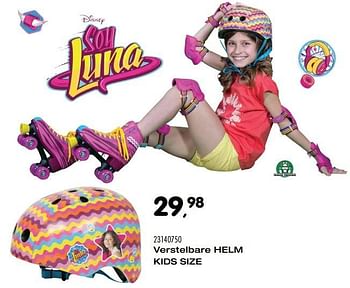 Aanbiedingen Verstelbare helm kids size - Disney - Geldig van 25/10/2016 tot 06/12/2016 bij Supra Bazar