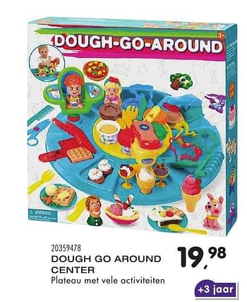Aanbiedingen Dough go around center - Play-Go - Geldig van 25/10/2016 tot 06/12/2016 bij Supra Bazar