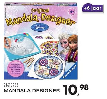 Aanbiedingen Mandala designer - Ravensburger - Geldig van 25/10/2016 tot 06/12/2016 bij Supra Bazar