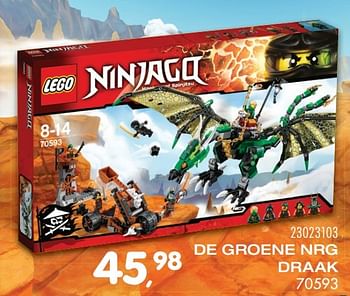 Aanbiedingen De groene nrg draak - Lego - Geldig van 25/10/2016 tot 06/12/2016 bij Supra Bazar