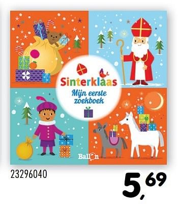 Aanbiedingen Sinterklaas mijn eerste zoekboek - Huismerk - Supra Bazar - Geldig van 25/10/2016 tot 06/12/2016 bij Supra Bazar