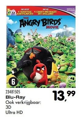 Aanbiedingen Blu-ray the angry birds movie - Huismerk - Supra Bazar - Geldig van 25/10/2016 tot 06/12/2016 bij Supra Bazar