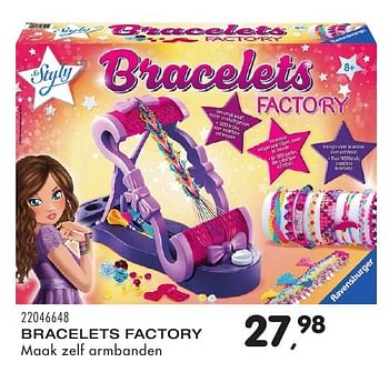Aanbiedingen Bracelets factory - Ravensburger - Geldig van 25/10/2016 tot 06/12/2016 bij Supra Bazar