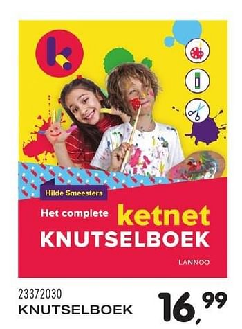 Aanbiedingen Knutselboek - Ketnet - Geldig van 25/10/2016 tot 06/12/2016 bij Supra Bazar