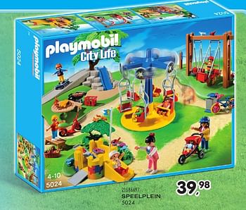 Aanbiedingen Speelplein - Playmobil - Geldig van 25/10/2016 tot 06/12/2016 bij Supra Bazar