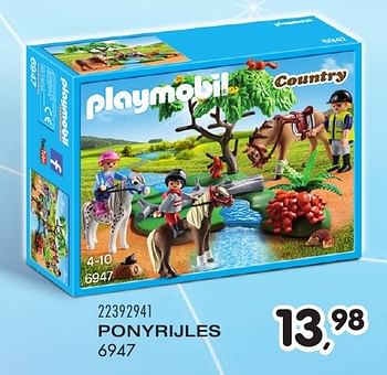 Aanbiedingen Ponyrijles - Playmobil - Geldig van 25/10/2016 tot 06/12/2016 bij Supra Bazar