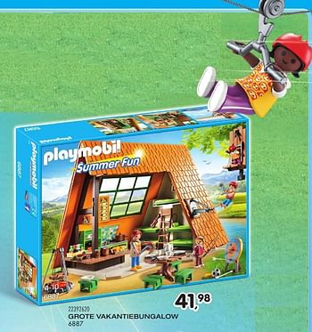 Aanbiedingen Grote vakantiebungalow - Playmobil - Geldig van 25/10/2016 tot 06/12/2016 bij Supra Bazar