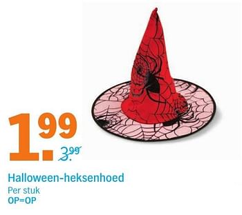 Aanbiedingen Halloween-heksenhoed - Huismerk - Albert Heijn - Geldig van 24/10/2016 tot 30/10/2016 bij Albert Heijn