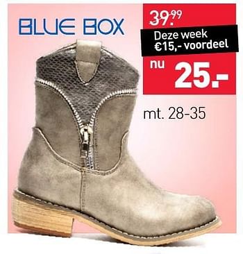 Aanbiedingen Schoenen - Blue-Box - Geldig van 17/10/2016 tot 30/10/2016 bij Scapino