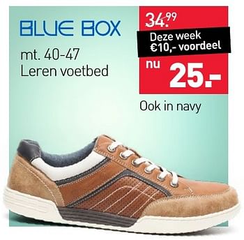 Aanbiedingen Schoenen - Blue-Box - Geldig van 17/10/2016 tot 30/10/2016 bij Scapino