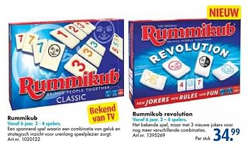 Aanbiedingen Rummikub revolution - Jumbo - Geldig van 24/09/2016 tot 07/12/2016 bij Bart Smit