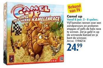Aanbiedingen Camel up - 999games - Geldig van 24/09/2016 tot 07/12/2016 bij Bart Smit