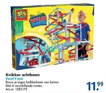 Aanbiedingen Knikker achtbaan - SES - Geldig van 24/09/2016 tot 07/12/2016 bij Bart Smit