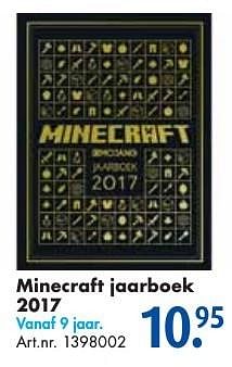 Aanbiedingen Minecraft jaarboek 2017 - Minecraft - Geldig van 24/09/2016 tot 07/12/2016 bij Bart Smit