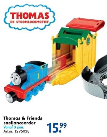 Aanbiedingen Thomas + friends snellanceerder - Thomas &amp; Friends - Geldig van 24/09/2016 tot 07/12/2016 bij Bart Smit