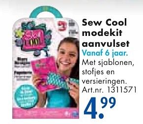 Aanbiedingen Sew cool modekit aanvulset - Sew Cool - Geldig van 24/09/2016 tot 07/12/2016 bij Bart Smit