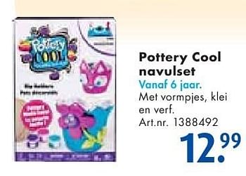 Aanbiedingen Pottery cool navulset - Pottery Cool - Geldig van 24/09/2016 tot 07/12/2016 bij Bart Smit