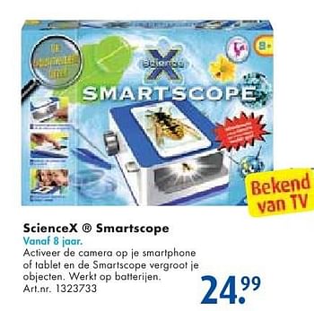 Aanbiedingen Sciencex  smartscope - Ravensburger - Geldig van 24/09/2016 tot 07/12/2016 bij Bart Smit