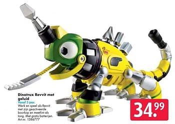 Aanbiedingen Dinotrux revvit met geluid - Dreamworks - Geldig van 24/09/2016 tot 07/12/2016 bij Bart Smit