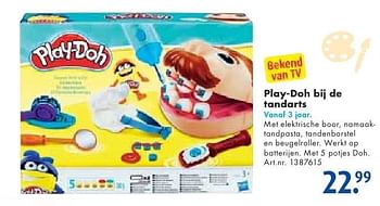 Aanbiedingen Play-doh bij de tandarts - Play-Doh - Geldig van 24/09/2016 tot 07/12/2016 bij Bart Smit