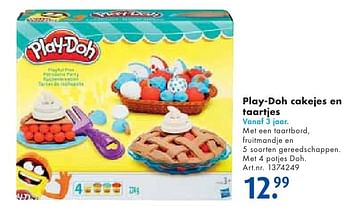 Aanbiedingen Play-doh cakejes en taartjes - Play-Doh - Geldig van 24/09/2016 tot 07/12/2016 bij Bart Smit