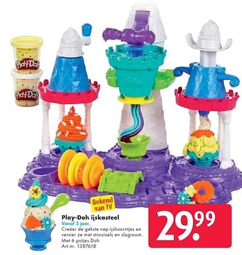 Aanbiedingen Play-doh ijskasteel - Play-Doh - Geldig van 24/09/2016 tot 07/12/2016 bij Bart Smit