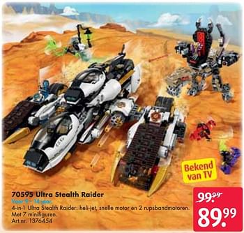 Aanbiedingen Ultra stealth raider - Lego - Geldig van 24/09/2016 tot 07/12/2016 bij Bart Smit