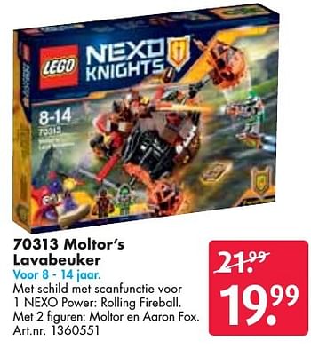 Aanbiedingen Moltor`s lavabeuker - Lego - Geldig van 24/09/2016 tot 07/12/2016 bij Bart Smit