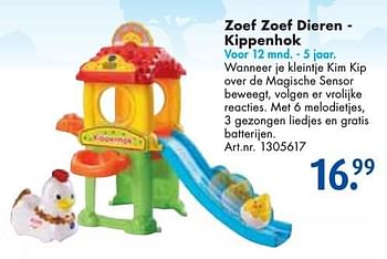 Aanbiedingen Zoef zoef dieren - kippenhok - Zoef Zoef Dieren - Geldig van 24/09/2016 tot 07/12/2016 bij Bart Smit