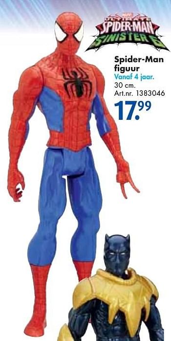 Aanbiedingen Spider-man figuur - Spider-man - Geldig van 24/09/2016 tot 07/12/2016 bij Bart Smit