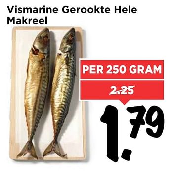 Aanbiedingen Vismarine gerookte hele makreel - Huismerk Vomar - Geldig van 30/10/2016 tot 05/11/2016 bij Vomar