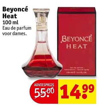 Aanbiedingen Beyoncé heat - Beyoncé Heat - Geldig van 01/11/2016 tot 06/11/2016 bij Kruidvat