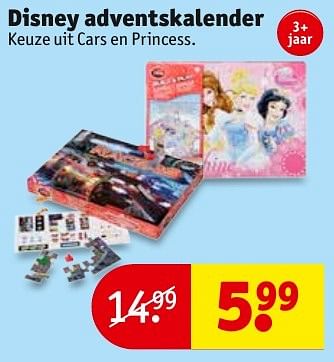 Aanbiedingen Disney adventskalender - Disney - Geldig van 01/11/2016 tot 06/11/2016 bij Kruidvat