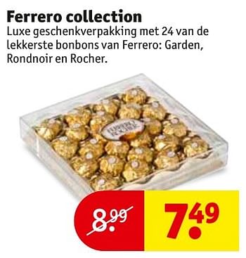 Aanbiedingen Ferrero collection - Ferrero - Geldig van 01/11/2016 tot 06/11/2016 bij Kruidvat