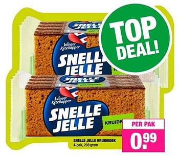 Aanbiedingen Snelle jelle kruidkoek - Wieger Ketellapper - Geldig van 24/10/2016 tot 06/11/2016 bij Big Bazar