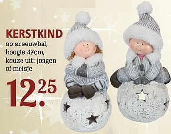 Aanbiedingen Kerstkind - Huismerk - Van Cranenbroek - Geldig van 06/11/2016 tot 27/11/2016 bij Van Cranenbroek